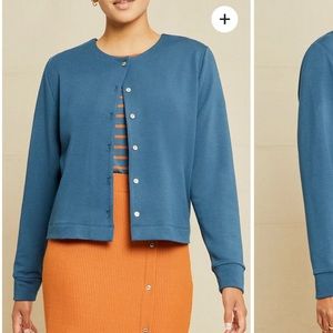 Amour Vert Mira Luxe Fleece cardigan